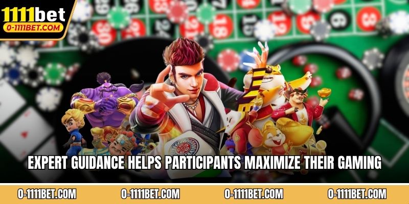 Expert guidance helps participants maximize their gaming sessions