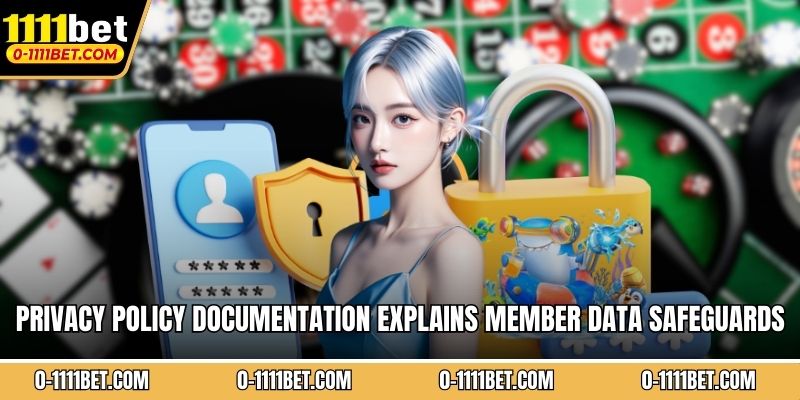 Privacy policy documentation explains member data safeguards clearly