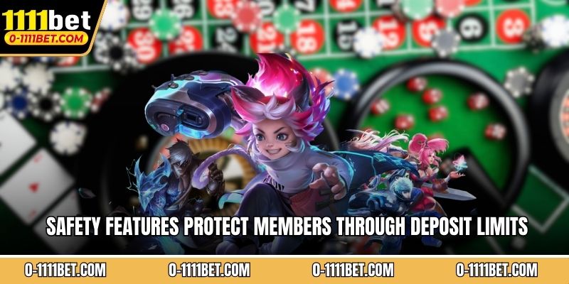 Safety features protect members through deposit limits