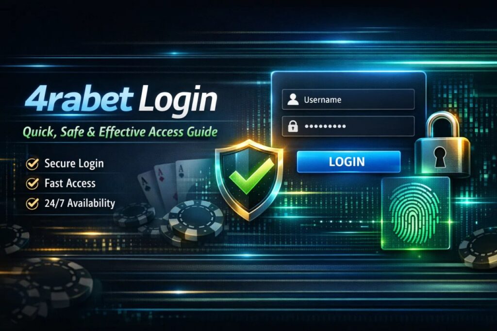 4rabet login – Quick, safe, and effective access guide