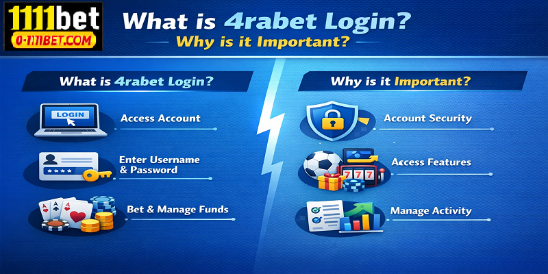 What is 4rabet Login? Why is it Important?