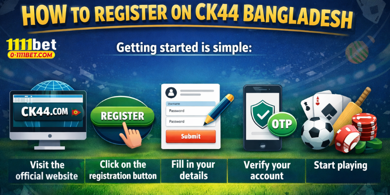 How to Register on CK44 Bangladesh