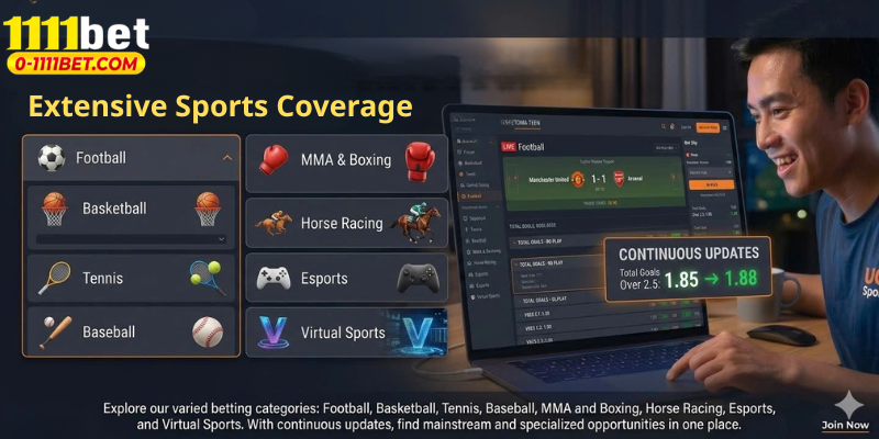 Extensive Sports Coverage