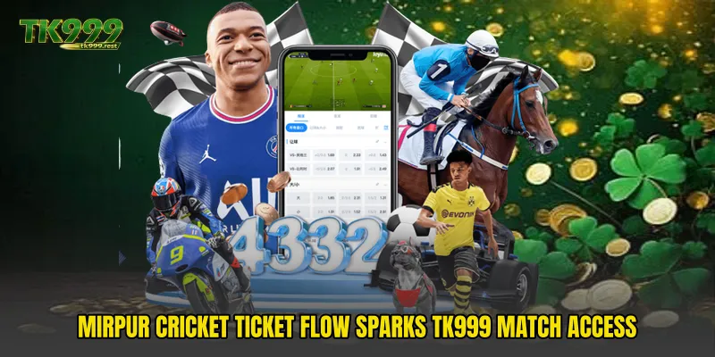 Mirpur Cricket Ticket Flow Sparks TK999 Match Access