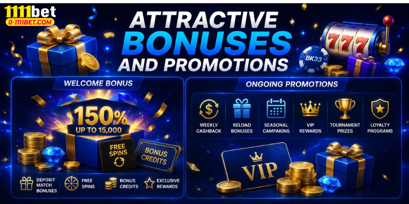 Attractive Bonuses and Promotions