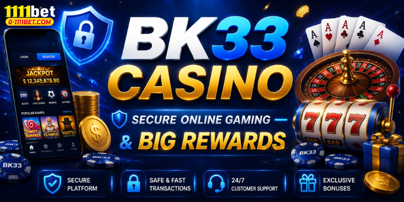 BK33 Casino – Secure Online Gaming & Big Rewards